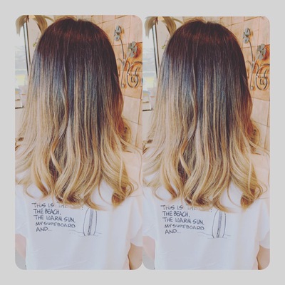 グラデーションカラー Blog 福井県鯖江市の美容室フラウ Frau Hair Organic Relaxation