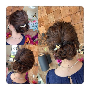 結婚式ヘアセット ✧