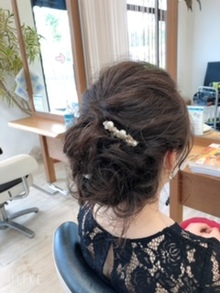 結婚式ヘアセット